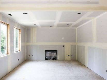 Obras de reforma en una vivienda.