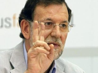 El líder del PP Mariano Rajoy.