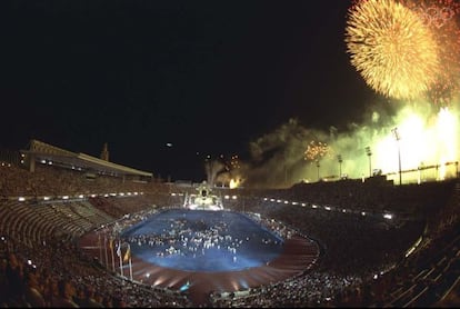 El Estadio Olíimpico de Barcelona albergó, en 1992, la inauguración de los primeros Juegos celebrados en España.