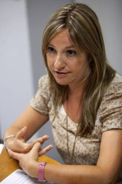 La directora de tráfico del Gobierno Vasco, Amparo López.