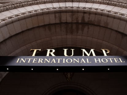 El Trump International Hotel, en Washington, el 17 de febrero.