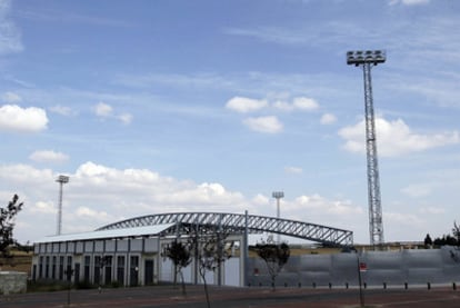 Nuevo estadio de fútbol de Villanueva de Córdoba.