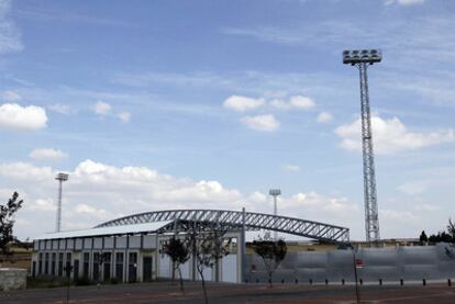 Nuevo estadio de fútbol de Villanueva de Córdoba.