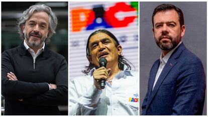 Juan Daniel Oviedo, Gustavo Bolívar y Carlos Fernando Galán, candidatos a la Alcaldía de Bogotá
