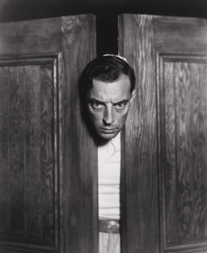 Por su lente pasaron los actores y actrices del momento. En la imagen, Buster Keaton.