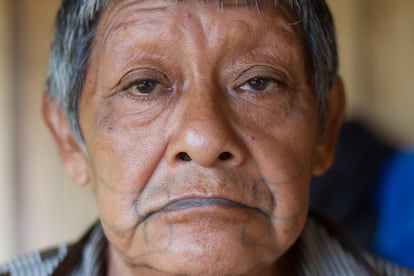 Aruká Juma, el último varón de los indígenas del pueblo juma, fallecido por coronavirus este miércoles en Porto Velho en una foto cedida por la ONG Kanindé.