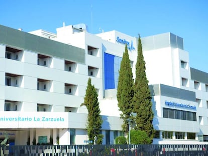 Hospital Universitario La Zarzuela, de Sanitas, en Madrid.