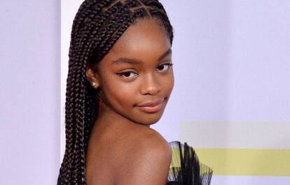 La actriz y productora Marsai Martin.