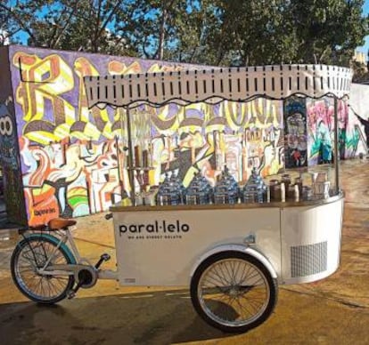 Carro de gelats.