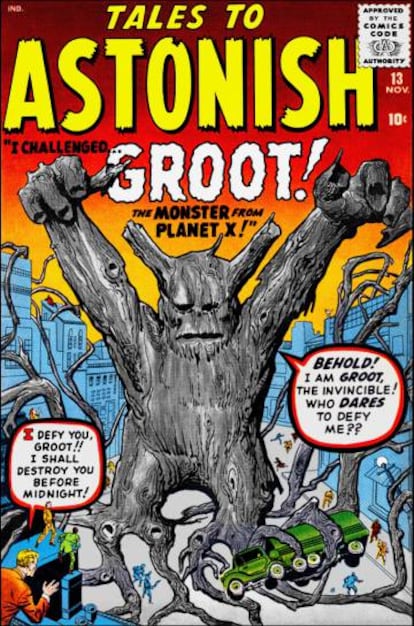 Groot de Jack Kirby.