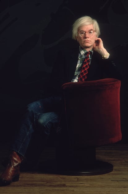 Andy Warhol, en 1981. 