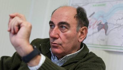 Ignacio Sánchez Galán, durante una entrevista en Portugal.
