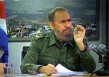 Castro, en un momento de su comparecencia.
