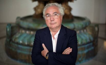 El sociólogo Manuel Castells, en el Círculo de Bellas Artes de Madrid, en una imagen de 2015.