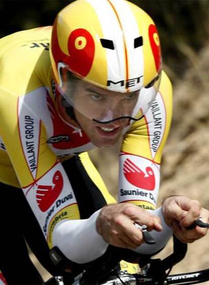 David Millar, en la pasada Vuelta a España.