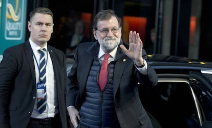 Mariano Rajoy a la cimera de Göteborg.