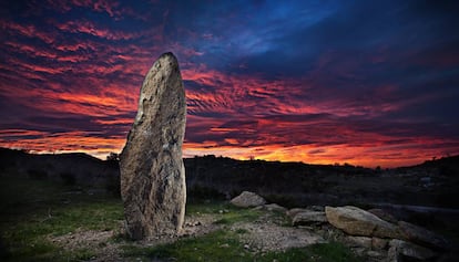 Menhir de Roses, fotografiat per Meli.