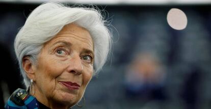 Christine Lagarde, presidenta del BCE.