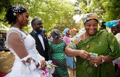 Boda en Kano. Enlace celebrado en abril de 2013 en Nigeria.