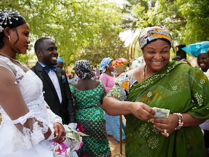 Boda en Kano. Enlace celebrado en abril de 2013 en Nigeria.