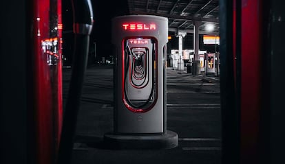 Cargador eléctrico de Tesla
