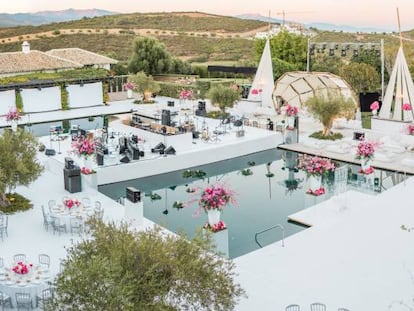 Boda organizada por Sí Quiero, empresa de Sira Antequera.