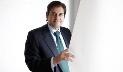 Raúl Díaz-Varela, vicepresidente de Indukern, el miércoles 11 de febrero en las oficinas de la empresa de Madrid.