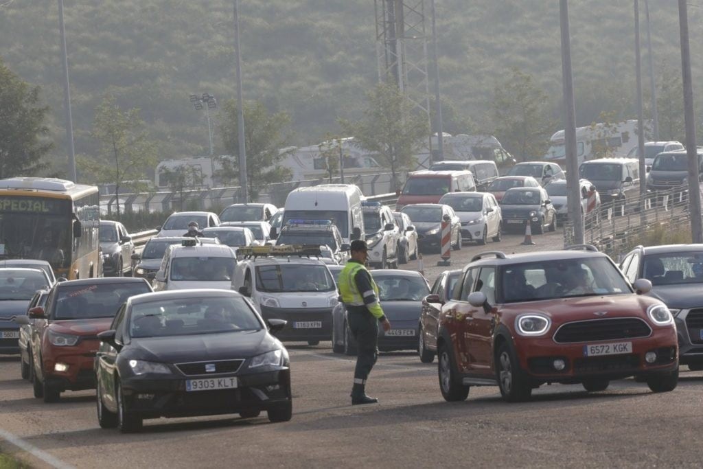 Medidas especiales de Tráfico por el gran premio de motociclismo de Cheste