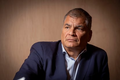 Rafael Correa en una imagen de archivo.