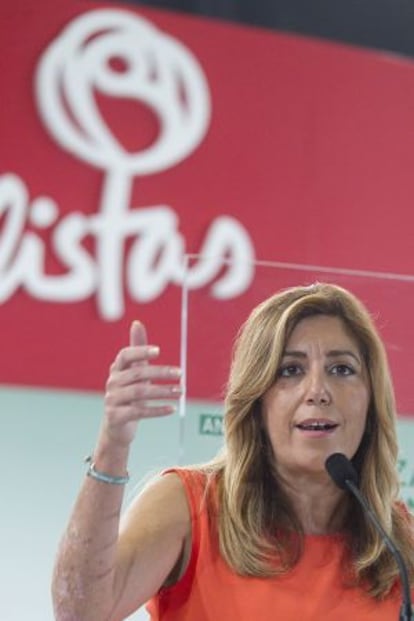 Susana Díaz, el pasado mes de septiembre.