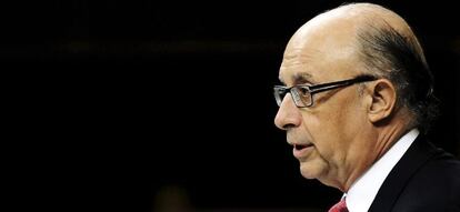 El ministro de Hacienda, Cristóbal Montoro.
