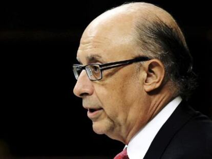 El ministro de Hacienda, Crist&oacute;bal Montoro. 