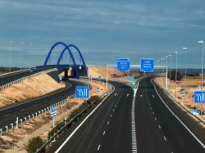 Autopista de peaje Oca&ntilde;a-La Roda.