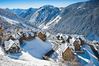 Estacin de esqu de Baqueira Beret, en el Valle de Arn (Pirineos catalanes).