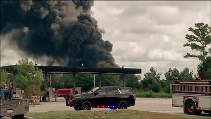 Chemical plant in Shepherd, Texas