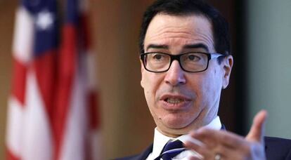 El secretario del Tesoro de EE UU, Steven Mnuchin.