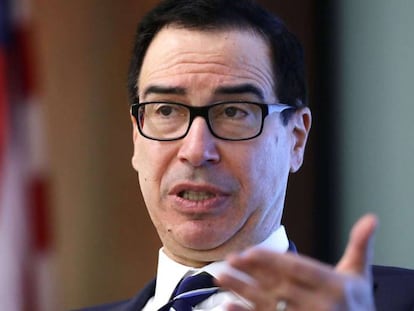 El secretario del Tesoro de EE UU, Steven Mnuchin.