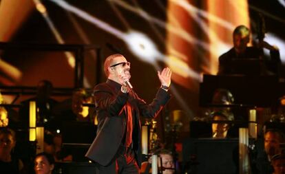 George Michael a Barcelona el 2011.