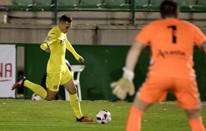 Chéryshev, durante el partido frente al Toledo.