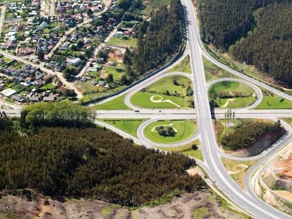 Autopista de Globalv&iacute;a en Chile
