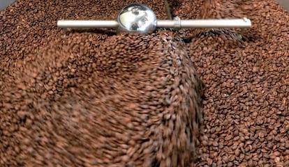 Imagen de granos de café.