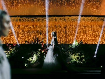 Desfile de la Barcelona Bride Fashion Week del pasado año.