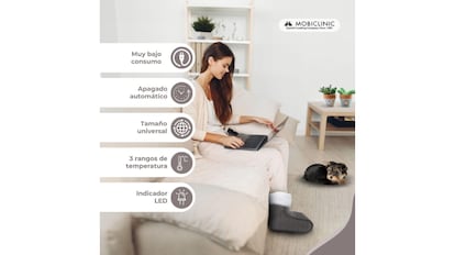 Este es le mejor calientapiés eléctrico que se puede comprar en Amazon