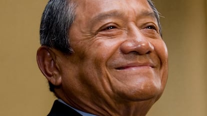 Armando Manzanero, el 26 de agosto de 2008, en Ciudad de México.