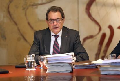 El president de la Generalitat, Artur Mas.