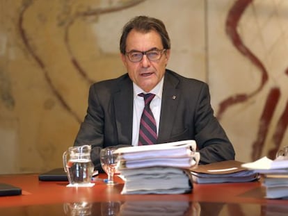 El president de la Generalitat, Artur Mas.