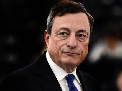 Mario Draghi, presidente del BCE