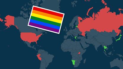 Vídeo | El mapa de los avances y retrocesos de los derechos LGTBI en el mundo