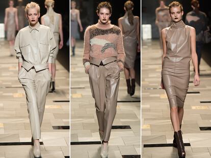 Trussardi lo apuesta todo al cuero