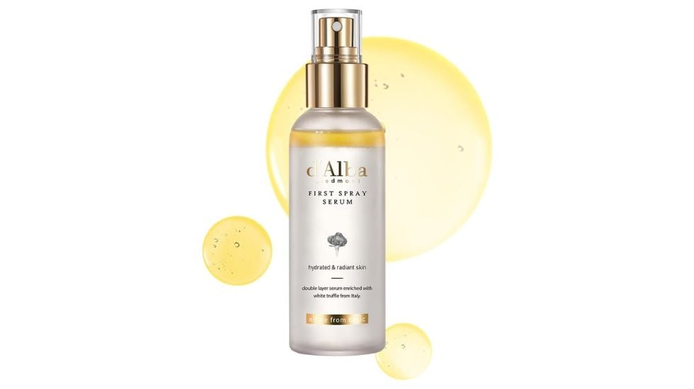 'First spray serum' con trufas blancas italianas d'Alba Piedmont.